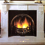 Victorian marble fireplaces, hand-carved pieces, cut to size.