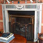 Georgian marble fireplaces, hand-carved pieces, cut to size .