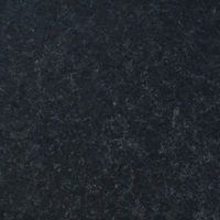 Angola Black granite, polished finish .