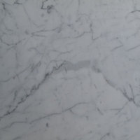 Arabescato marble, honed finish .