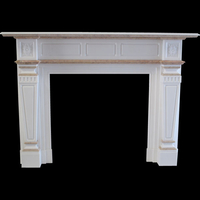The Leathen  in white sivec marble