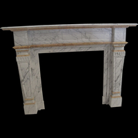 The Leathen  in white carrara marble