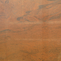 Multicoloured Red Granite, Polished Finish.