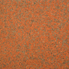 African Red granite, polished finish.
