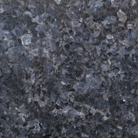 Blue Pearl granite, polished finish.