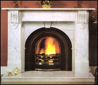 The Large Victorian Fireplace out of Estremoz Marble.