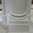 The Adam Fireplace out of White Sivec Marble, Honed Finish.