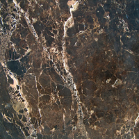 Dark Emperador Limestone, Polished Finish.