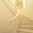 Staircase and balustrade in estremoz light marble