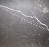 Nero Marquina Marmor, matt bearbeitet.