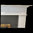 The Adam Reeded out of White Sivec Marble, Honed Finish.