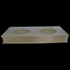 Vanity Top/Solid Sinks out of Estremoz marble