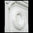 The Arched Victorian Fireplace out of White Sivec Marble.