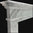 The Reeded Regency fireplace in white stattuary marble