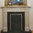 The Adam fireplace in light estremoz marble, honed finish