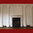 The Adam Fireplace out of White Sivec Marble, Honed Finish.