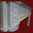 The Adam Fireplace out of White Sivec Marble, Honed Finish.