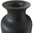 Basalt vase in a bush hammered and honed finish